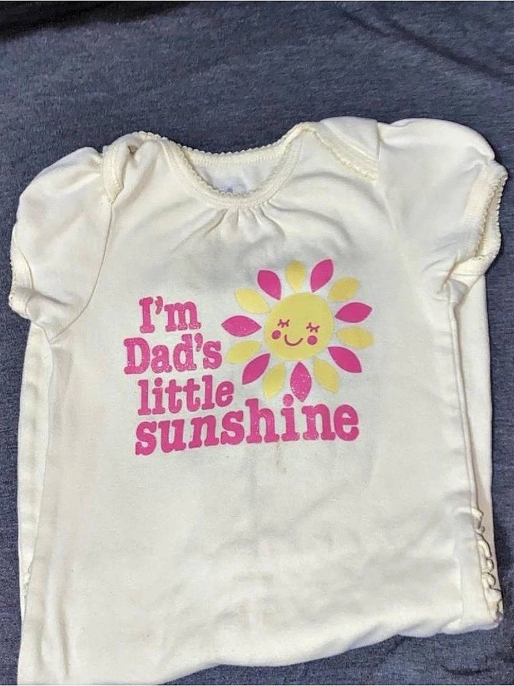 Old Navy Baby Girls' Romper Cream Size 18-24M